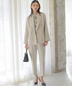 組曲 シュットクロステーパード パンツ