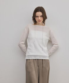 GRACE CONTINENTAL シアーレイヤードカットトップ