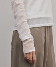 GRACE CONTINENTAL シアーレイヤードカットトップ