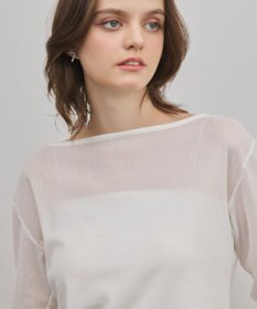 GRACE CONTINENTAL シアーレイヤードカットトップ