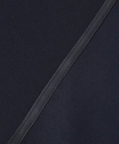 23区 S 【洗える/好評につき新色追加】ストレッチジョーゼットリブコンビ バックデザイン カットソー