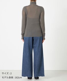 NAVE 【ReNAVE・洗える】シルク混シアータートル