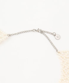 組曲 KIDS 【Fサイズ】プチパールカラー ネックレス(つけ襟)