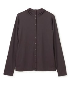 UNFILO ラッシュガード スナップフーディ チャコールブラウン