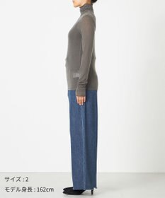 NAVE 【ReNAVE・洗える】シルク混シアータートル