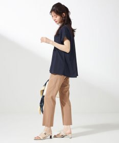 ANY SIS L 【洗える】カナパジャージー ブラウス