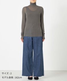 NAVE 【ReNAVE・洗える】シルク混シアータートル