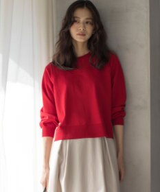 組曲 S 透かし柄 ニットプルオーバー