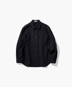 ATON HARD WASHED COTTON | シャツジャケット - UNISEX
