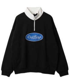 WEGO サークルロゴハーフジッププルオーバー