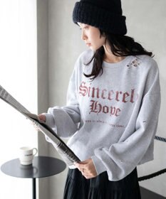 WEGO ダメージスウェット