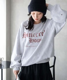 WEGO ダメージスウェット