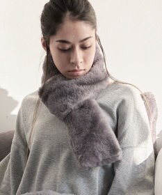 LOOM&SPOOL SRN3メリノウールあずきマフラー