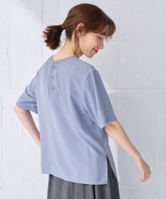 ANY 【WEB限定/UVカット/吸水速乾/接触冷感】ジョーゼットロゴ半袖Tシャツ