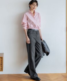 23区 S 【滝沢眞規子さん着用/VERY掲載/洗える】23区DENIM ストレッチ ワイドパンツ