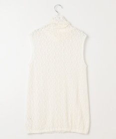 #Newans タートルネックレースブラウス