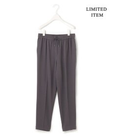 ICB 【WEB限定・洗える】BackSatinGeorgette ドロストパンツ