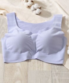 Wing ノンワイヤーブラ 【綿の贅沢】 綿混素材 ラクなのにきれい ハーフトップ KB1031 ウイング／ワコール