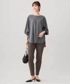 自由区 L 【洗える】ラメシアー トップス