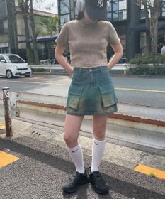 WEGO ヴィンテージウォッシュリブT