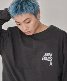 WEGO 【ユニセックス着用ITEM】別注BENDAVISグラフィックT（LS）