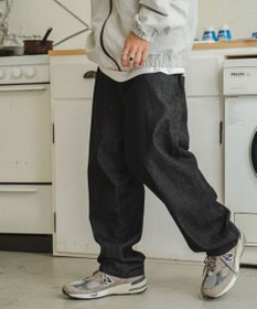 WEGO デニムイージーワイドパンツ