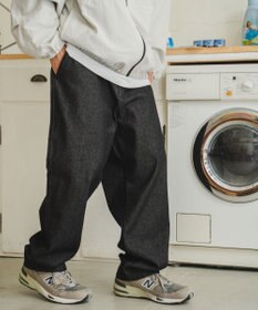 WEGO デニムイージーワイドパンツ