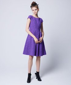 TOCCA CHIFFON TWEED ドレス