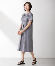 J.PRESS LADIES S 【WEB限定カラーあり・抗菌消臭・吸水速乾】サッカージャージー ワンピース