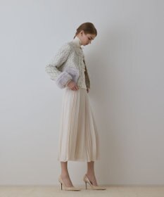 GRACE CONTINENTAL ツイードコンビジャケット