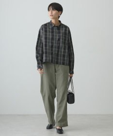 AMERICAN HOLIC イージーケアショート丈チェックシャツ