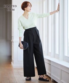 ICB 【WEB限定カラーあり】 シンセティックハイゲージ Vネックプルオーバー