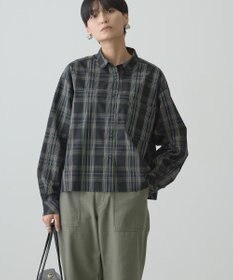 AMERICAN HOLIC イージーケアショート丈チェックシャツ