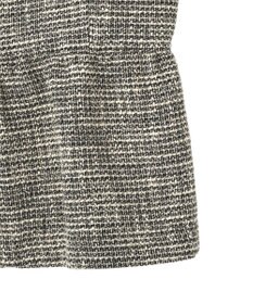 YECCA VECCA ツイードペプラムジレ