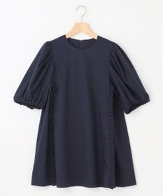 組曲 コットンローン ボリュームスリーブブラウス