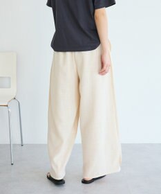 CRAFT STANDARD BOUTIQUE リネンライクワイドイージーパンツ