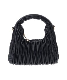 earth music&ecology ウエーブキルトショルダーバッグ