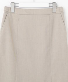 J.PRESS LADIES L 【洗える・撥水・防汚】コットンFITTYシャーク スカート