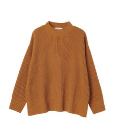 Green Parks ｍｏｋｏモール畦編みモックネックプルオーバー