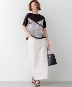 23区 23区DENIM Iライン デニムスカート