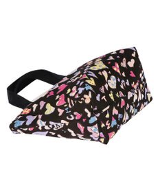 tsumori chisato CARRY コットンハート プリント ハンドバッグ トートバッグ Sサイズ