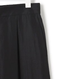 ICB L 【接触冷感・UVケア・速乾・洗える】シルクエステルタフタ ワイドパンツ