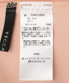 YECCA VECCA スカーフリング付きボウタイブラウス