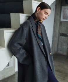 BEIGE， ZION / ウールロングチェスターコート