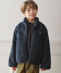 J.PRESS KIDS 【140-170cm】スタンドカラー ボア ブルゾン