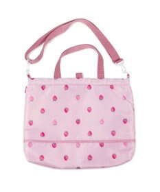 Mother garden マザーガーデン  野いちご レッスンバッグ 《レトロストロベリー柄》
