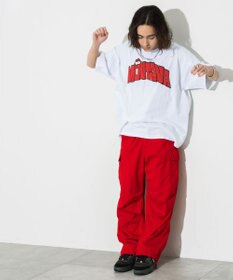 WEGO 【ユニセックス着用ITEM/ネックレス付き】アクセ付きグラフィックT（S）