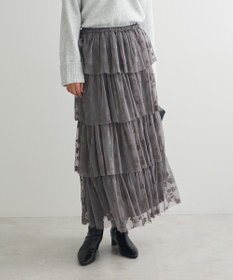 Green Parks ・ＥＬＥＮＣＡＲＥ　ＤＵＥ　フロッキーｐｔチュールスカート