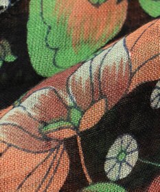 JOSEPH ABBOUD 【インド製】ランダムフラワーモチーフショール