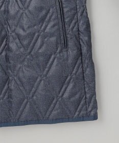 GOTAIRIKU 【仕事で着用可】ブライトシャンブレー キルティング ドレスダウン